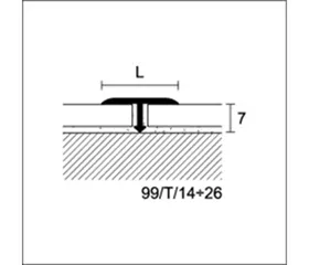 Decorprofil Alu 22460690 Bodenbelagsprofil (nicht spezi