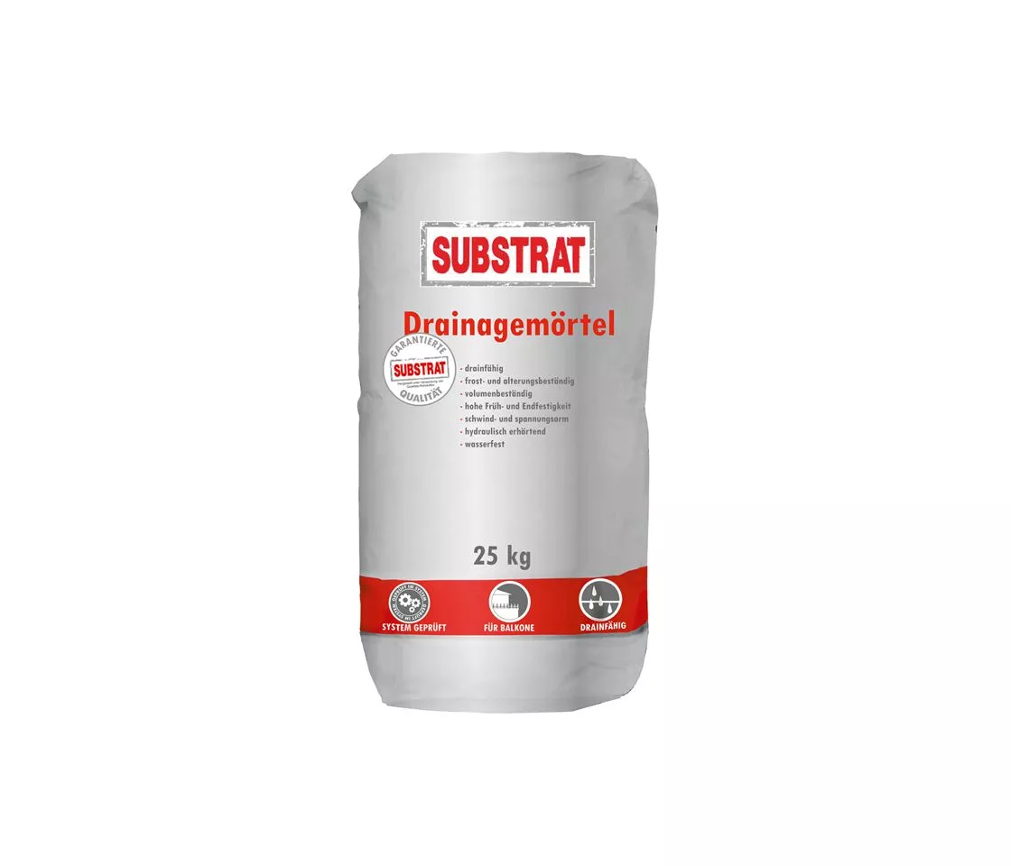 Substrat Drainagemörtel
