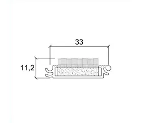 Promat Profile 29110191 Profile Fussmatte